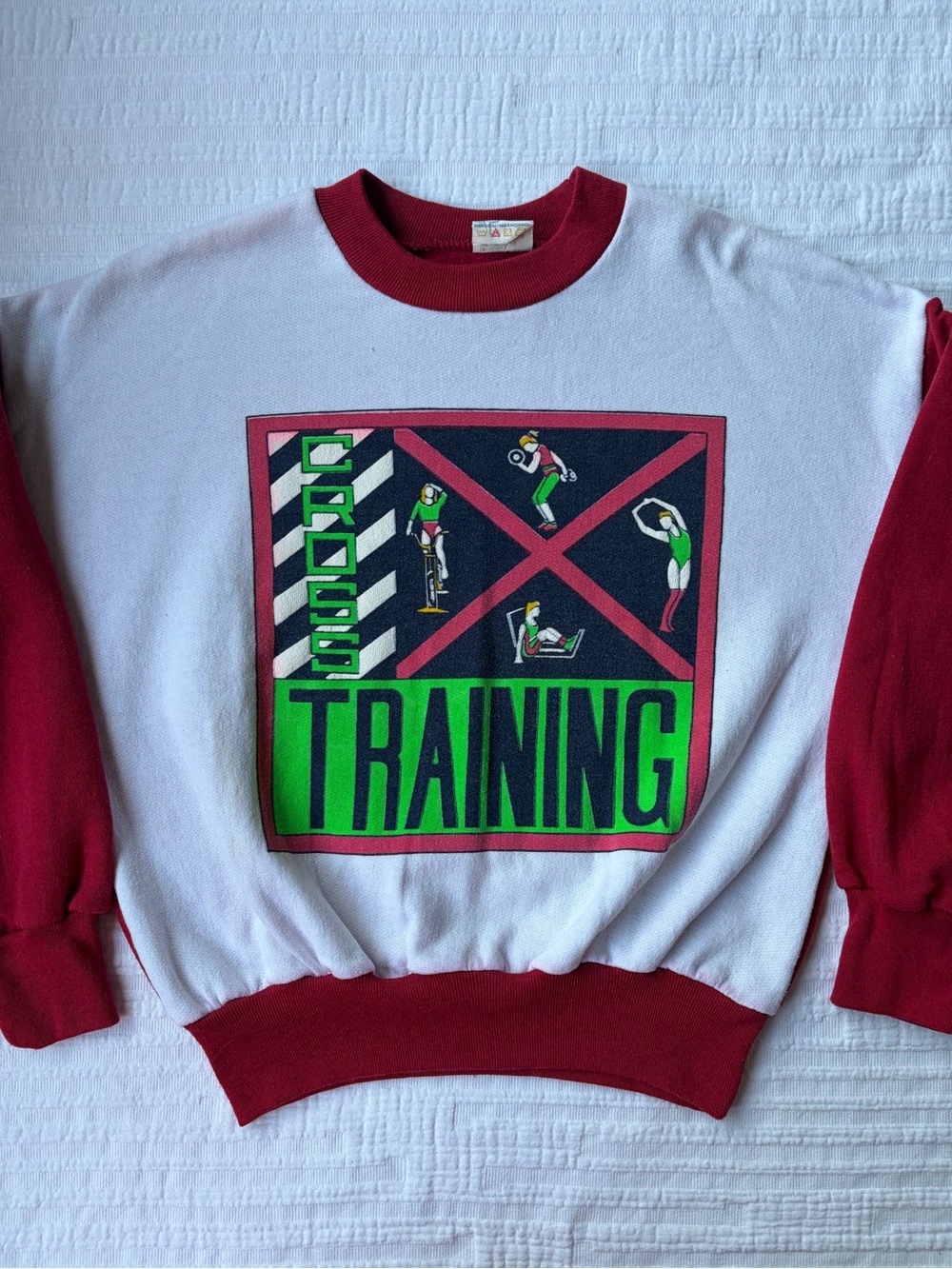 Vintage 80’s/90’s Kids Cross Training Crewneck Sweater